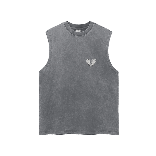 AMOURO Tanktop - dark grey