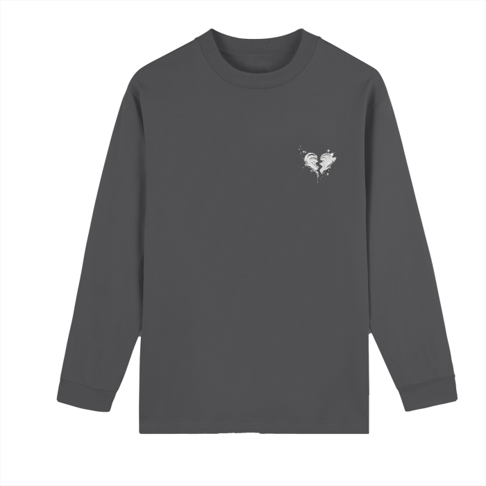 AMOURO Longsleeve - dark gray