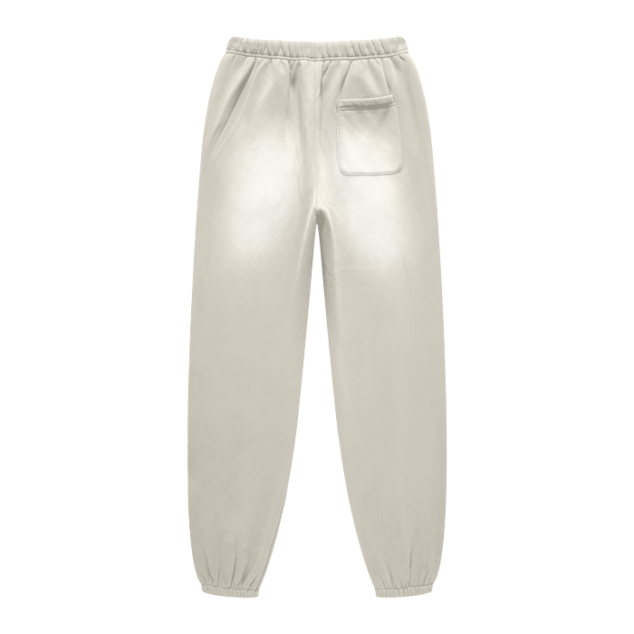 AMOURO Sweatpants - cream white