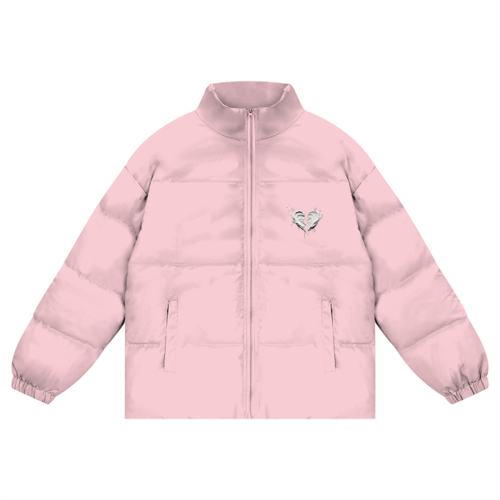 AMOURO Puffer Coat - light pink